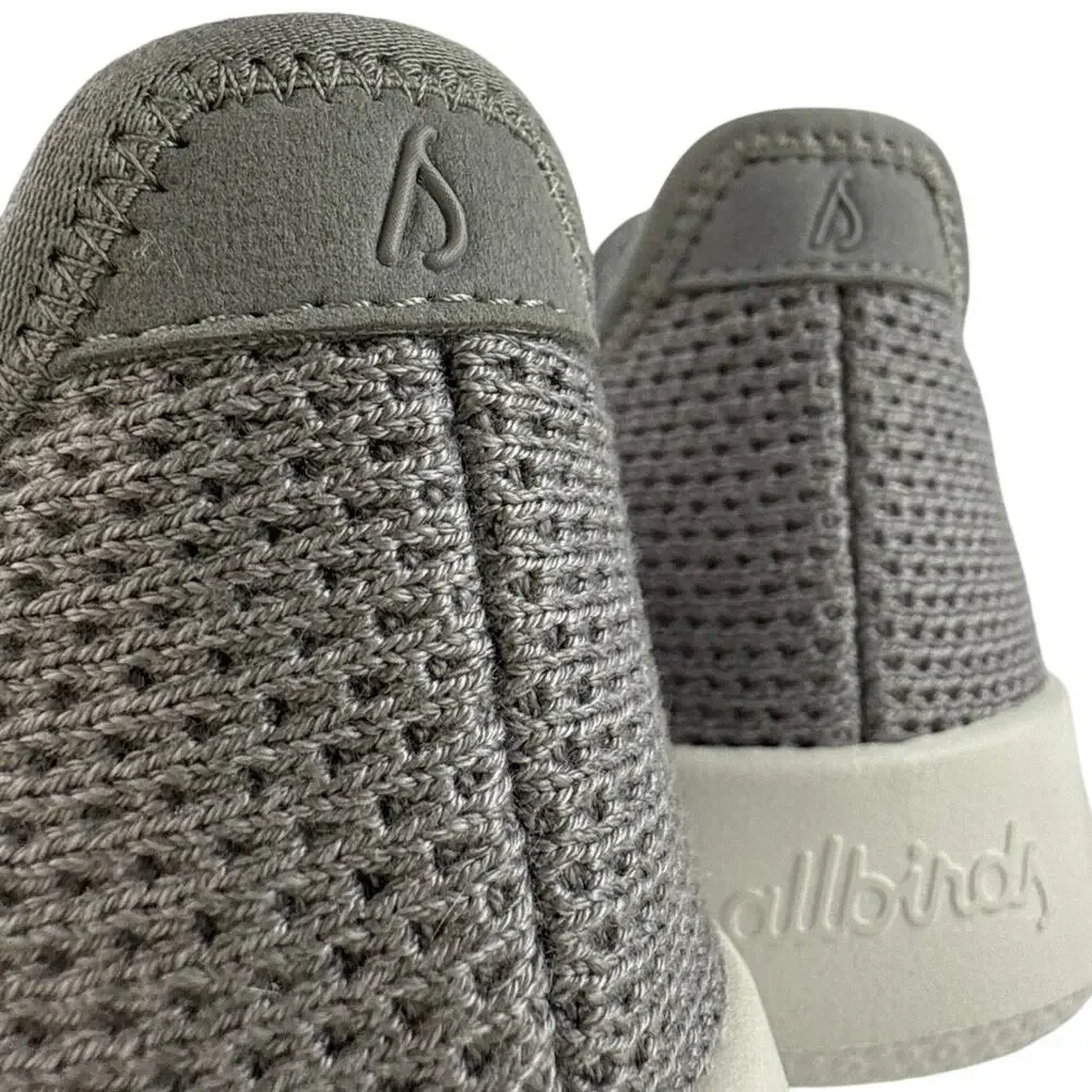 Allbirds Women's Gray Knit Lace Up Low Top Lightweight Tree Runner Shoes Size 6